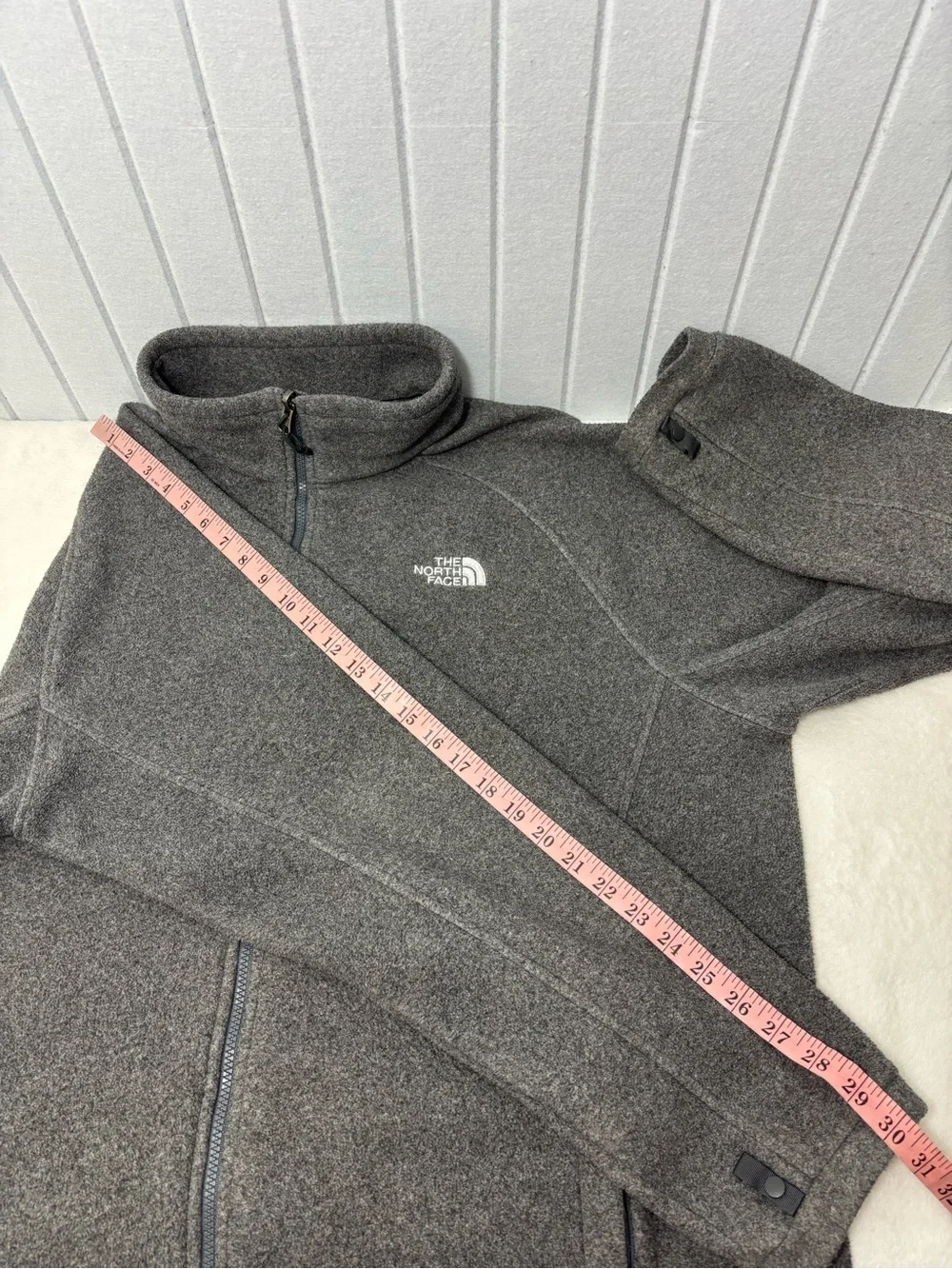The North Face‎ Men’s Full-Zip Gray Performance Fleece Jacket Size XXL